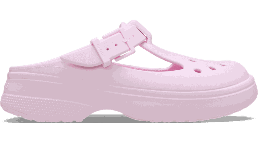 Classic Mary Jane Sabots Unisex Pink Milk 36 - Crocs - Modalova
