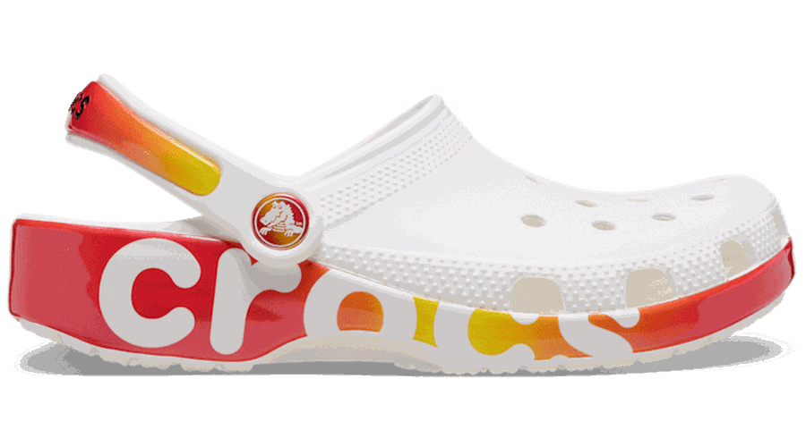 Crocs Toddler Classic Reflector Sabots Enfants White / Multi 19 - Crocs FR Feed New - Modalova