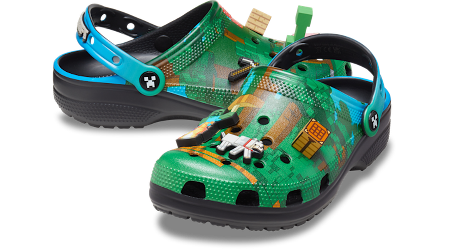 Minecraft Classic Sabots Unisex Multi 36 - Crocs - Modalova