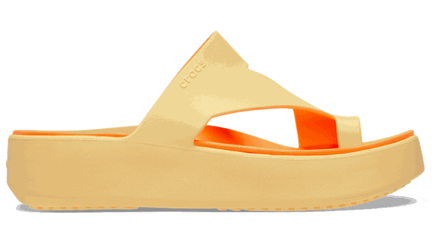 Getaway Platform Toe Loop Sandales s Golden Hour 34 - Crocs - Modalova