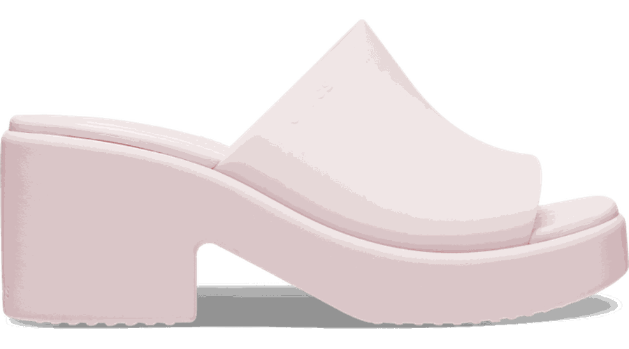 Crocs Brooklyn Frosted Heel Sandales s Pink Milk 36 - Crocs FR Feed New - Modalova
