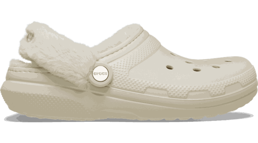 Classic Fuzz Lined Sabots Unisex Sandstone 42 - Crocs - Modalova