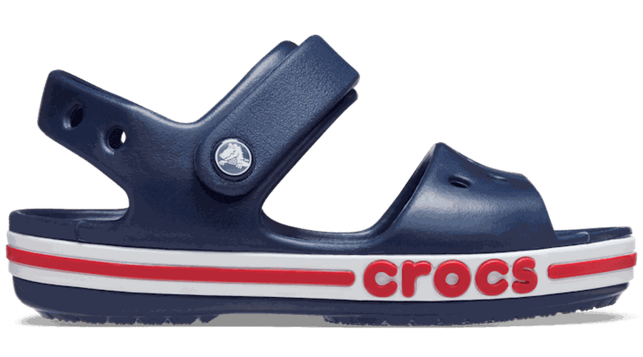 Crocs Bayaband Sandales Enfants Navy / Pepper 28 - Crocs FR Feed New - Modalova