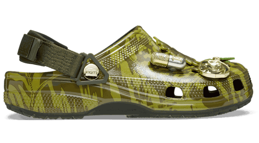 Aries Arise x Classic Sabots Unisex Dark Algae 37 - Crocs - Modalova