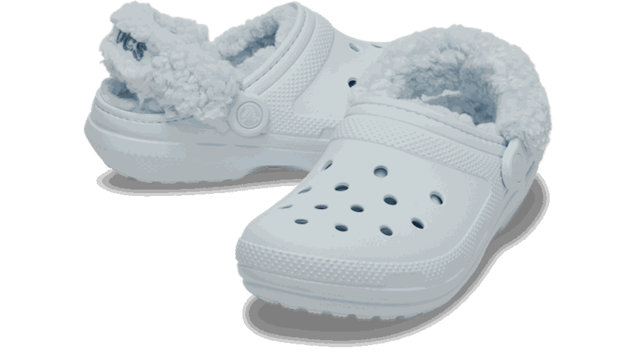 Classic Fleece Lined Sabots Unisex Sky Ice 36 - Crocs - Modalova