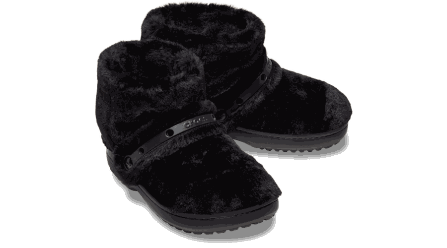 Classic Unfurgettable Boot Bottes Unisex Black / Black 36 - Crocs - Modalova