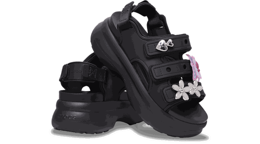 Soho Sport Sandales s Black 41 - Crocs - Modalova