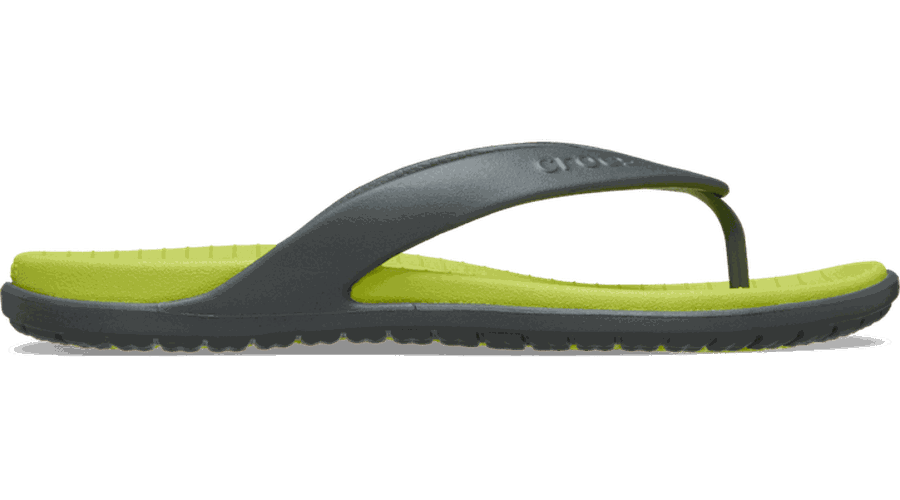 Crocs Coast Tongs s Slate Grey/Citrus 42 - Crocs FR Feed New - Modalova