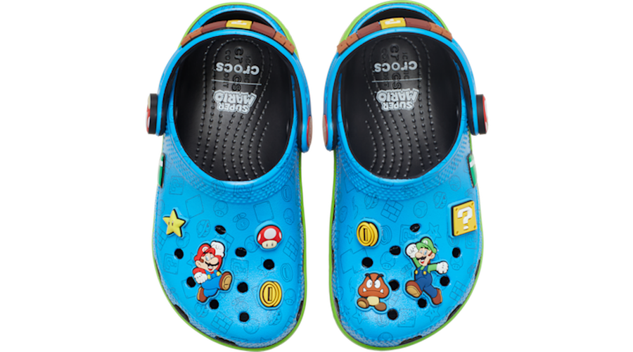 Crocs Toddler Super Mario™ Core Classic Sabots Enfants Multi 20 - Crocs FR Feed New - Modalova