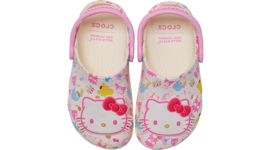 Crocs Toddlers Hello Kitty® and Friends Pastel Classic Sabots Enfants Multi 19 - Crocs FR Feed New - Modalova