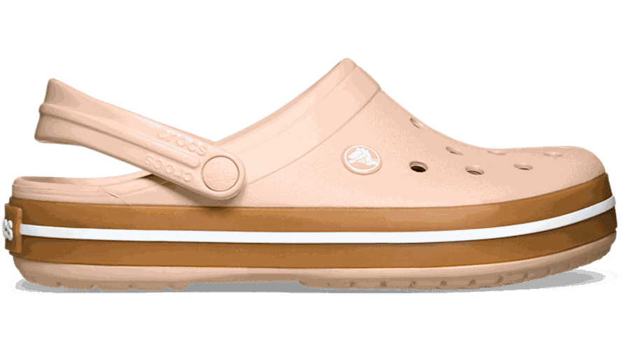 Crocs Crocband Gum Sabots Unisex Blush 36 - Crocs FR Feed New - Modalova