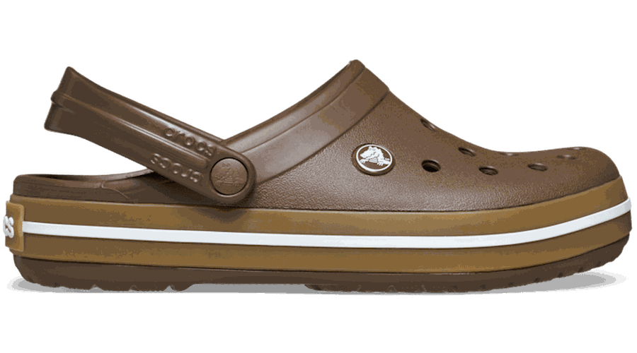 Crocband Gum Sabots Unisex Carob 36 - Crocs - Modalova
