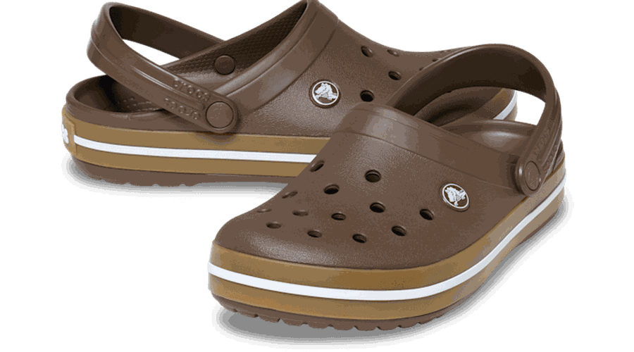 Crocband Gum Sabots Unisex Carob 36 - Crocs - Modalova