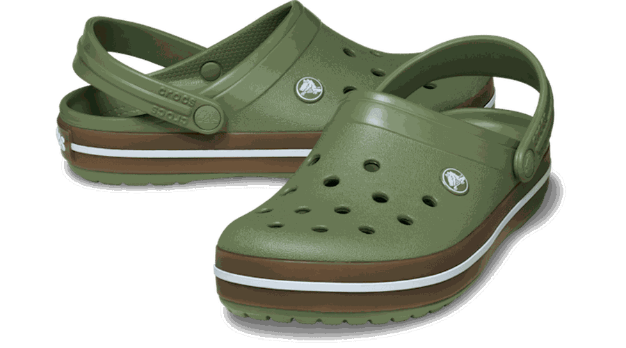 Crocband Gum Sabots Unisex Cargo 36 - Crocs - Modalova
