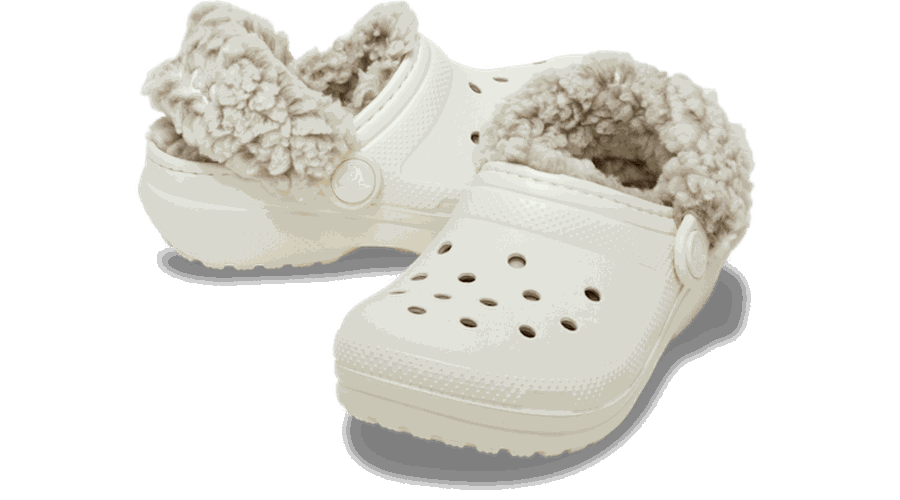 Classic Fleece Lined Sabots Enfants Summit White 28 - Crocs - Modalova