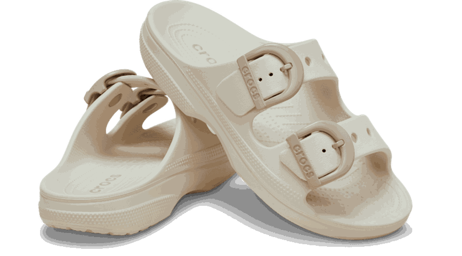 Saturday Enamel Buckle Sandales s Frappé 34 - Crocs - Modalova