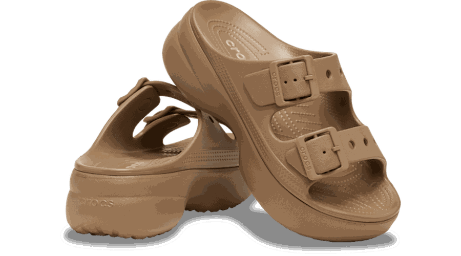 Saturday Platform Sandales s Sepia 41 - Crocs - Modalova