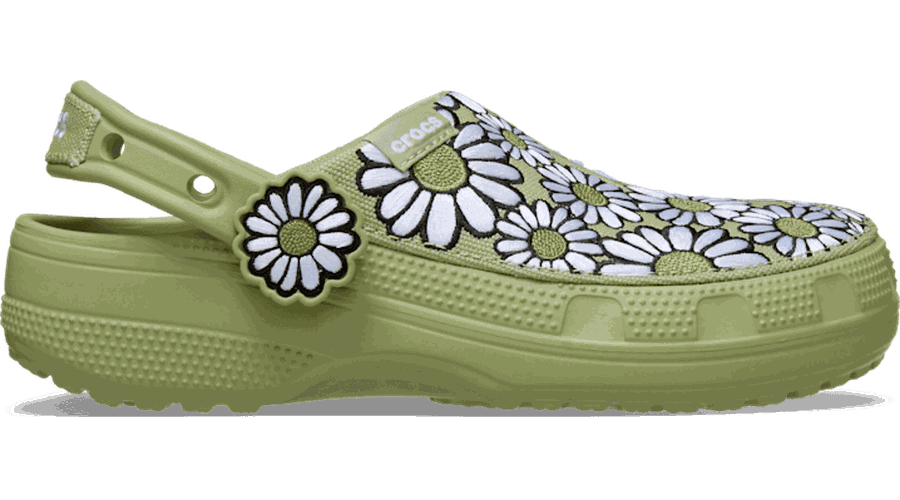 Crafted Daisy Sabots Unisex Tac Green 42 - Crocs - Modalova