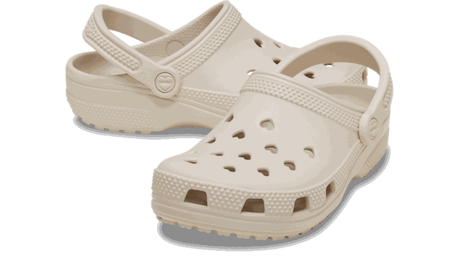 Classic Hearts Cut Out Sabots Unisex Frappé 36 - Crocs - Modalova