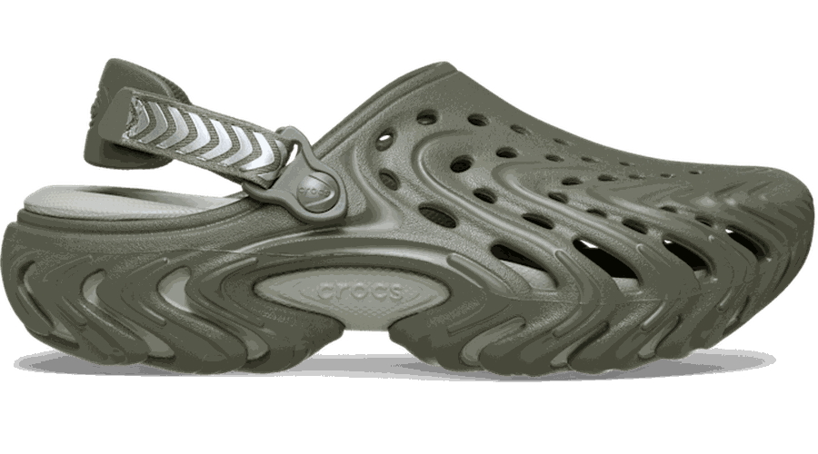 Echo II Chrome Sabots Unisex Silver Chrome 43 - Crocs - Modalova