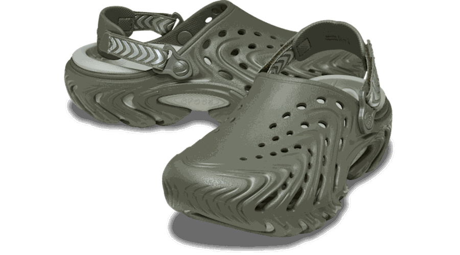 Echo II Chrome Sabots Unisex Silver Chrome 51 - Crocs - Modalova