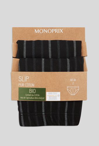 Lot de 2 slips camber - MONOPRIX HOMME - Modalova