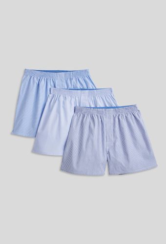 Lot de 3 caleçons à carreaux & à rayures en coton BIO GOTS - MONOPRIX - Modalova