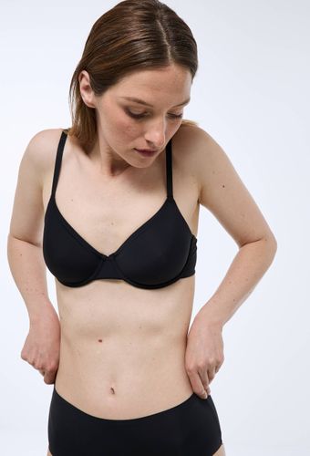 Soutien-gorge corbeille balconnet invisible ALEXIA en microfibre - MONOPRIX - Modalova