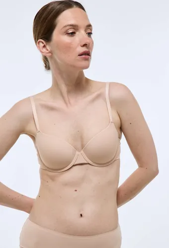 Soutien-gorge corbeille paddé invisible ALEXIA en microfibre - MONOPRIX - Modalova