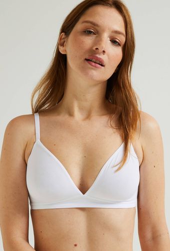 Soutien-gorge triangle sans armatures invisible ALEXIA en microfi - MONOPRIX FEMME - Modalova