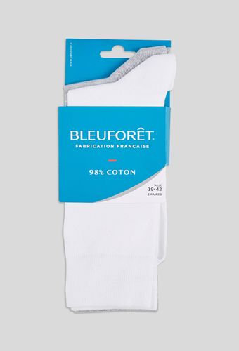 Lot de 2 paires de chaussettes en coton Bleuforêt - BLEU FORET - Modalova