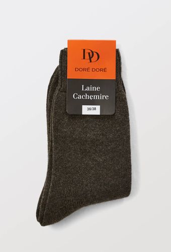 Paire de chaussettes contenant du cachemire Doré Doré - DORE DORE - Modalova