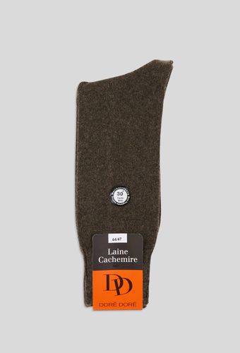 Paire de chaussettes en laine contenant du cachemire Doré Doré - DORE DORE - Modalova