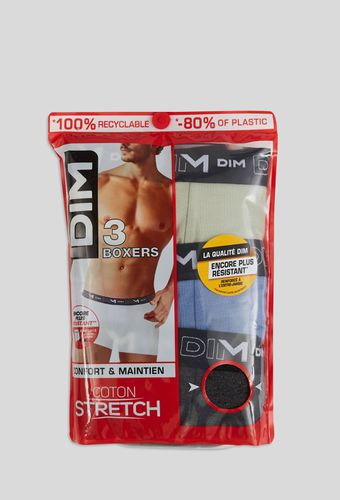 Lot de 3 boxers en coton MULTIPACK - DIM - Modalova