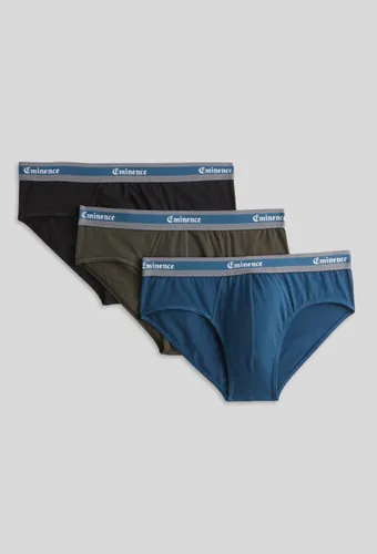 Lot de 3 slips taille basse en coton BIO , certifié OEKO-TEX - EMINENCE - Modalova