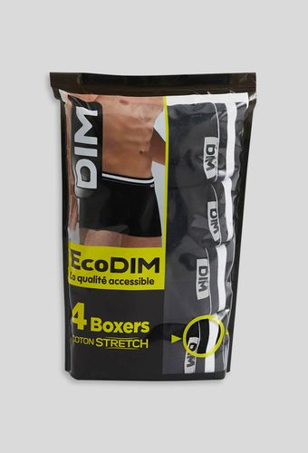 Lot de 4 boxers en coton ECO , certifié OEKO-TEX - DIM - Modalova