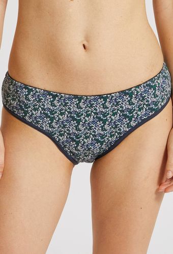 Lot de 2 culottes menstruelles imprimée et unie contenant du coton BIO - MONOPRIX - Modalova