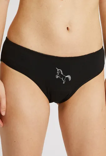 Culotte menstruelle imprimée en coton BIO - MONOPRIX FEMME - Modalova