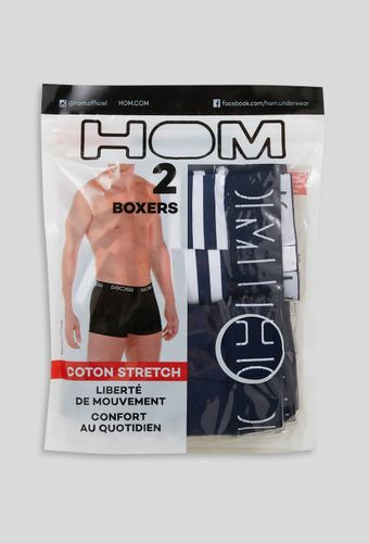 Lot de 2 boxers fantaisie en coton , certifié OEKO-TEX - HOM - Modalova