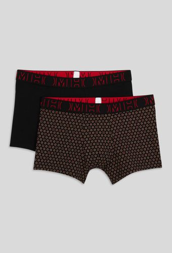 Lot de 2 boxers uni et fantaisie - HOM - Modalova