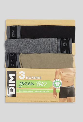 Lot de 3 boxer en coton ECOSMART , certifié OEKO-TEX - DIM - Modalova