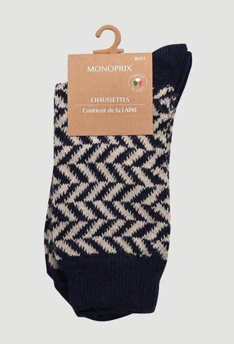 Chaussettes en Laine - MONOPRIX FEMME - Modalova