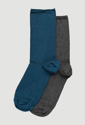 Lot de 2 paires de chaussettes en fil d'écosse - MONOPRIX FEMME - Modalova