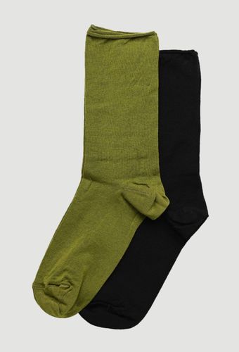 Lot de 2 paires de chaussettes en fil d'écosse - MONOPRIX - Modalova