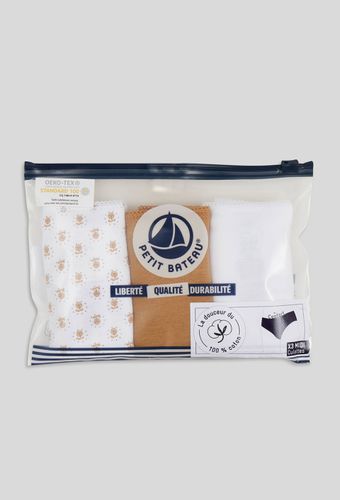 Lot de 3 culottes midi assorties - PETIT BATEAU - Modalova