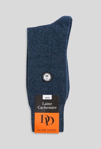 Paire de chaussettes en laine contenant du cachemire Doré Doré - DORE DORE - Modalova