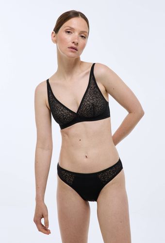 Soutien-gorge triangle foulard MELODY en dentelle - MONOPRIX - Modalova