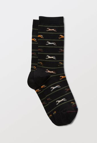 Paire de chaussettes en coton fantaisie - LABONAL - Modalova