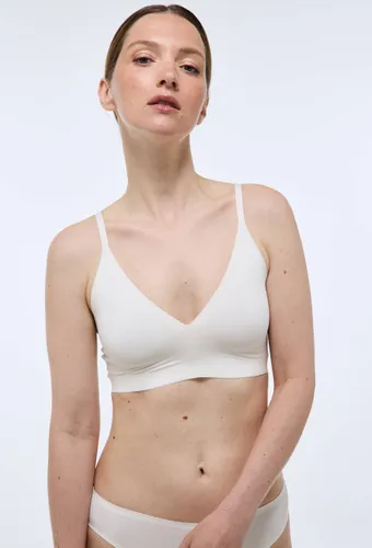 Brassière triangle paddée invisible ALEXIA en microfibre - MONOPRIX - Modalova