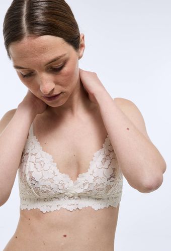 Soutien-gorge triangle CAMILLE en dentelle - MONOPRIX - Modalova